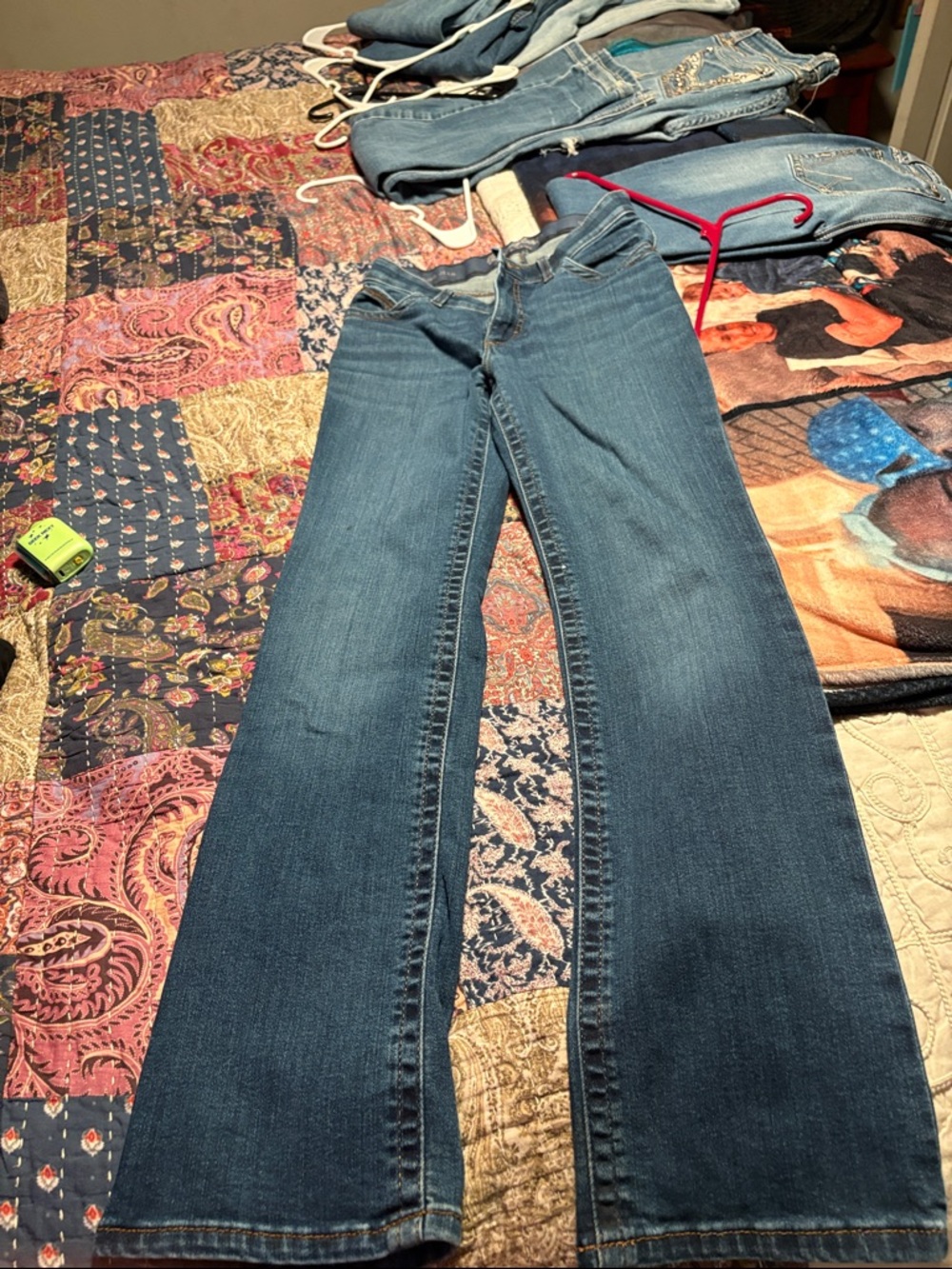 Wrangler Women's Bootcut Jeans in Blue Denim